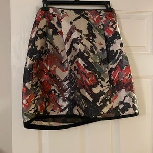 Waverly Grey Multicolor Skirt Sz 2